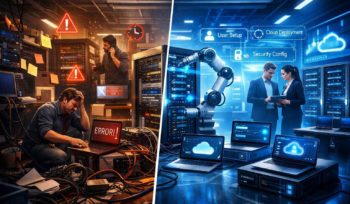 How Automation Can Make Office IT Setup Faster, Safer, and Smarter for UK Businesses