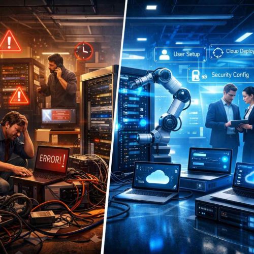 How Automation Can Make Office IT Setup Faster, Safer, and Smarter for UK Businesses