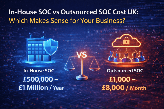 In-House SOC vs Outsourced SOC Cost UK