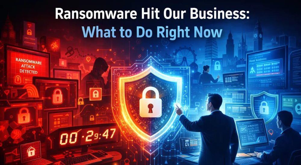 Ransomware Hit Our Business What to Do Right Now