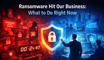 Ransomware Hit Our Business What to Do Right Now